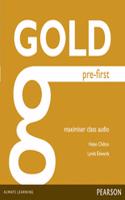 Gold Pre-First Maximiser Class Audio CDs: (Gold)
