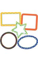 School Tools Frames Mini Cut-Outs: (English)