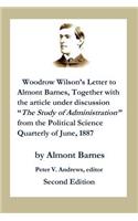 Woodrow Wilson's Letter to Almont Barnes