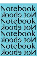 Dot Grid Notebook 1/2 Inch Squares 160 pages: Notebook Not Ebook with turquoise cover, 7"x10" 1/2 inch dot grid graph paper, perfect bound, ideal for structuring sketches
