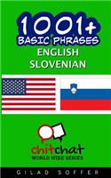 1001+ Basic Phrases English - Slovenian