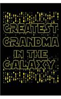 Greatest Grandma In the Galaxy: Lined Notebook Journal To Write In