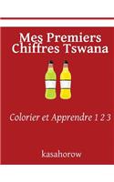 Mes Premiers Chiffres Tswana: Colorier Et Apprendre 1 2 3