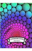 Lined Notebook - Colour: Notebook Journal Diary, 110 Lined Pages, 7 X 10