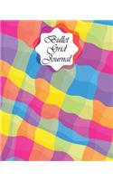 Bullet Grid Journal: Colorful Graphic: Bullet Grid Journal, 150 Dot Grid Pages (8"x10") Dot Grid Journal for Design Book, Work Book, Planner, Dotted Notebook, Bullet Jou(11 Journal)