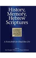 History, Memory, Hebrew Scriptures