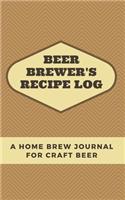 Beer Brewer's Log