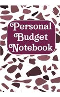 Personal budget Notebook