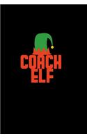 Coach elf: Hangman Puzzles - Mini Game - Clever Kids - 110 Lined pages - 6 x 9 in - 15.24 x 22.86 cm - Single Player - Funny Great Gift