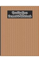 Mechanical Design Quality Lines Isometric Grid Graph Paper Notebook Journal