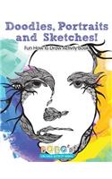 Doodles, Portraits and Sketches! Fun How to Draw Activity Book