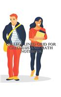 College Lined Grid For Calculus And Math Notebook
