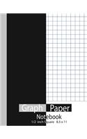 Graph Paper Notebook 1/2 inch Square
