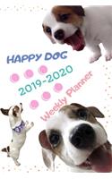 Happy dog, 2019-2020 Weekly Planner