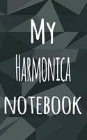 My Harmonica Notebook: The perfect way to record your hobby - 6x9 119 page lined journal!