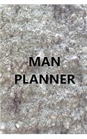 2020 Weekly Planner For Men Man Planner Engraved Carved Stone Style 134 Pages: 2020 Planners Calendars Organizers Datebooks Appointment Books Agendas