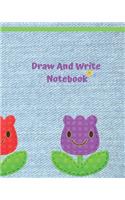 Draw And Write Notebook