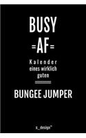 Kalender für Bungee Jumper