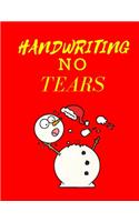 Handwriting Without Tears: Primary Composition Notebook Story Paper Journal: Dashed Midline And School Exercise Book - 120 Story Pages - Snowman