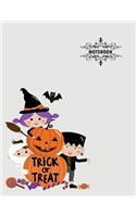 Trick or treat notebook