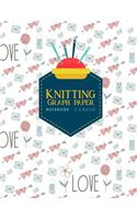 Knitting Graph Paper Notebook - 2: (Knitting Graph Paper Notebooks)
