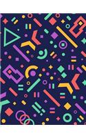 Colorful Notebook: Basic Journal Lined Ruled Page Paper For Kids Teen Girl Boy Women Lady Writer Artist Great For Writing Cute Diary Note Pad Planner School College St(7 Colorful Notebook)