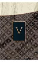 Monogram V Notebook