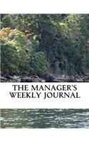 The Manager's Weekly Journal