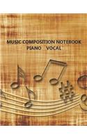 Music Composition Notebook