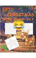 Epic Christmas Word Search Vol.9: 40 Large Print Puzzles (Christmas Book)