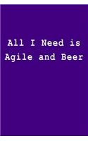 All I Need Is Agile and Beer