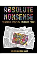 Printable Complex Coloring Pages (Absolute Nonsense)