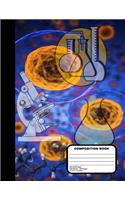 Chemistry Lab Dot Grid Notebook 200 Journal Pages 8 1/2 x 11 Inches 200 Pages