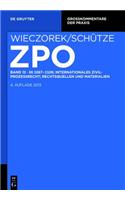 §§ 1067-1109; Internationales Zivilprozessrecht; Rechtsquellen Und Materialien