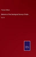 Memoirs of the Geological Survey of India