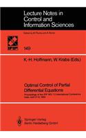 Optimal Control of Partial Differential Equations: Proceedings of the Ifip Wg 7.2 International Conference Irsee, April 9-12, 1990