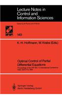 Optimal Control of Partial Differential Equations