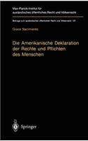 Die Amerikanische Deklaration der Rechte und Pflichten des Menschen
