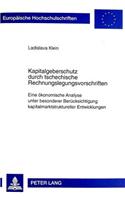 Kapitalgeberschutz Durch Tschechische Rechnungslegungsvorschriften