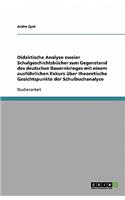 Didaktische Analyse zweier Schulgeschichtsbücher zum Gegenstand des deutschen Bauernkrieges mit einem ausführlichen Exkurs über theoretische Gesichtspunkte der Schulbuchanalyse
