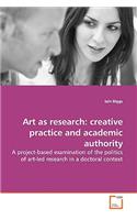 Art as research