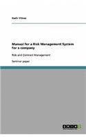 Manual for a Risk Management System for a company
