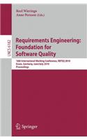 Requirements Engineering: Foundation for Software Quality