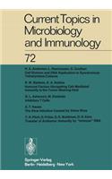 Current Topics in Microbiology and Immunology / Ergebnisse Der Mikrobiologie Und Immunitätsforschung