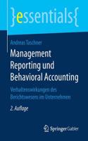 Management Reporting Und Behavioral Accounting