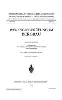 Werkstoff-Prüfung im Bergbau