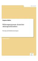 Währungsexposure deutscher Aktiengesellschaften