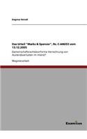 Urteil Marks & Spencer, Rs. C-446/03 vom 13.12.2005