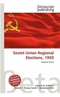 Soviet Union Regional Elections, 1959