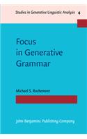 Focus in Generative Grammar